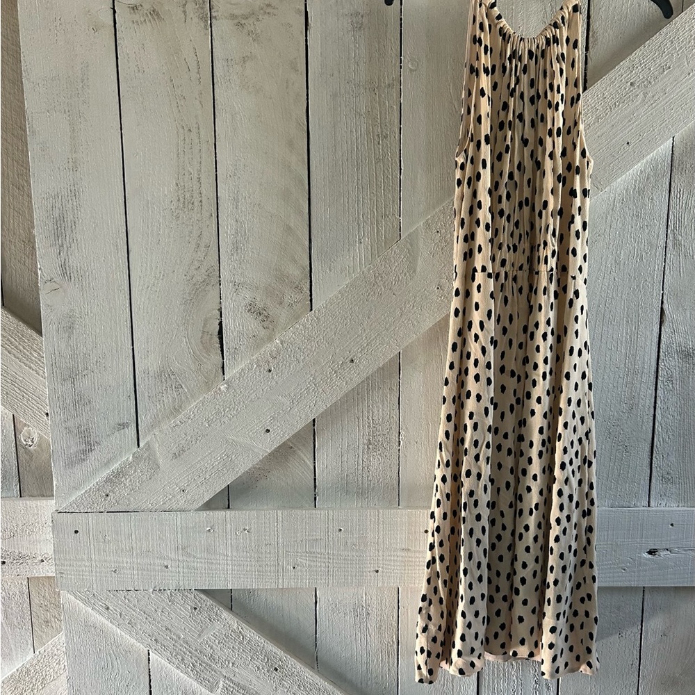Kate Spade polka Dot Maxi Dress